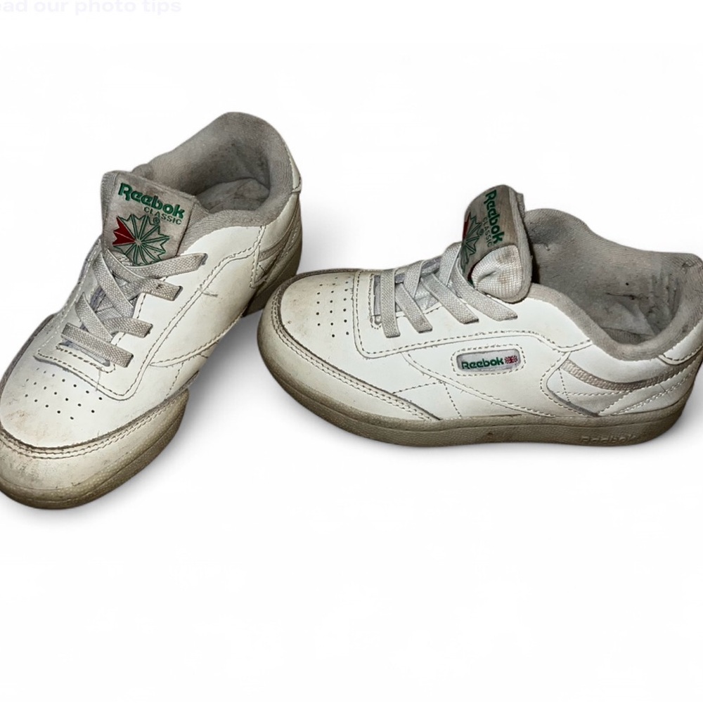 Reebok Kids White Sneakers 10